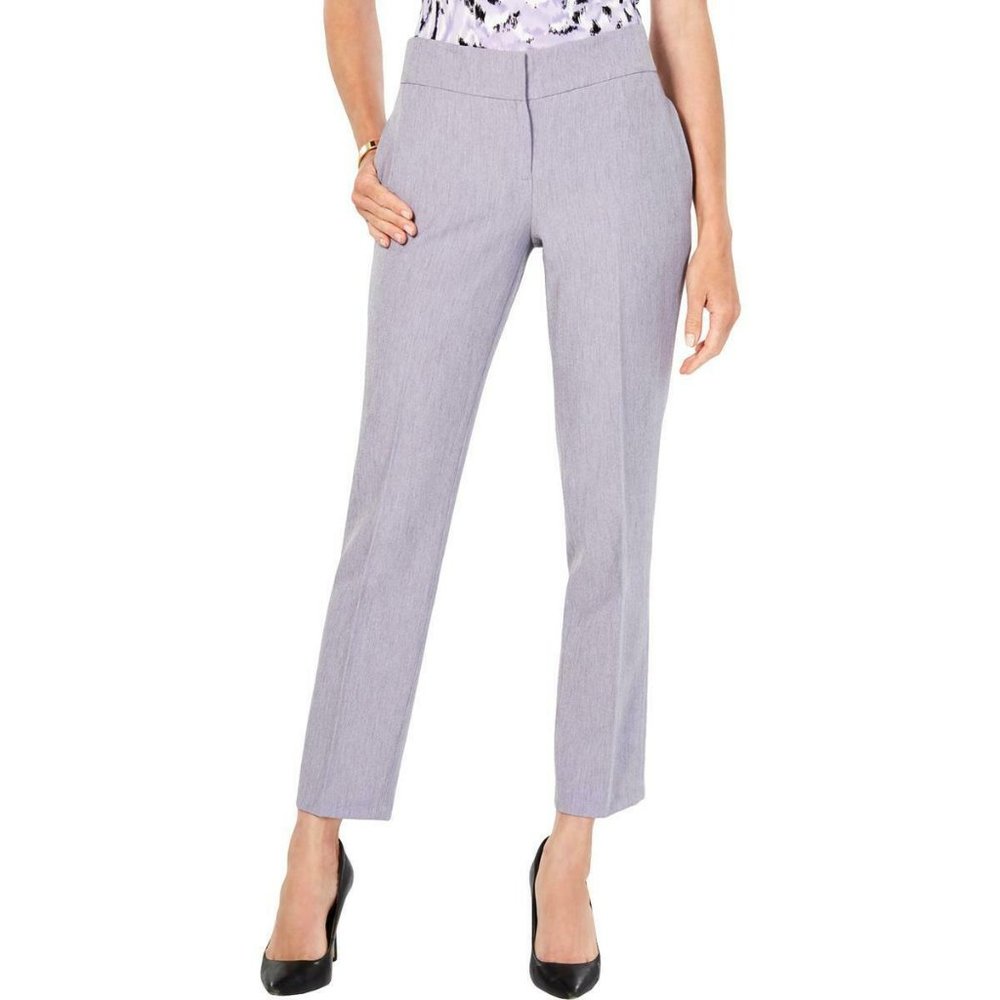 Womens Marled Business Office Trouser Pants